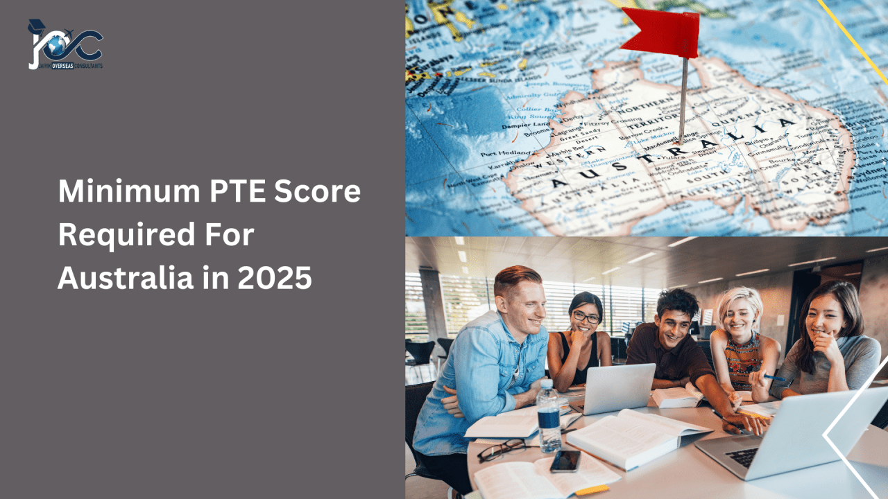 Minimum PTE Score Required for Australia 2025