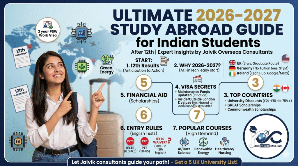 study abroad for Indian students 2026