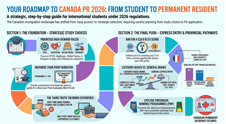 How to Get PR in Canada After Study